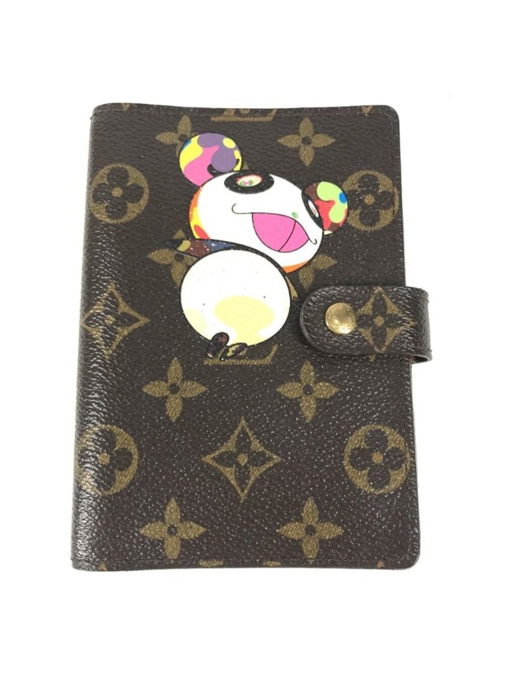 Louis Vuitton Pocket Bookcover Agenda PM Monogram Canvas Brown